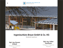 Tablet Screenshot of braun-ing.de